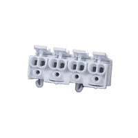 BELEKS 4 broches 450V 24A borniers sans vis avec boutons-pression de fixation de type "J" connexion de câble facile pour le câblage électrique