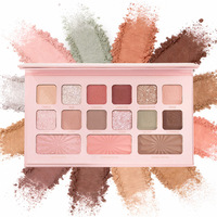 Nouvelle palette de maquillage naturelle pour le contouring du visage, illuminateur, huit couleurs, fini mat, paillettes fines, scintillant, fard à paupières mélangeable