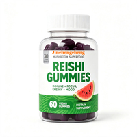 Gummies de Reishi Personnalisées à Marque Blanche, Véganes, pour le Sommeil et la Réduction du Stress, Fabricant en Gros OEM ODM