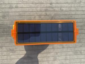 Luz LED de baliza de tráfico <span class=keywords><strong>para</strong></span> jardín con energía solar, lámpara intermitente de barricada de tráfico de advertencia intermitente - Product Image 4