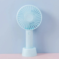 Ventilateur de refroidissement d'urgence portable haute efficacité à 3 vitesses avec batterie rechargeable USB 600 mAh pour la maison, l'hôtel et l'extérieur
