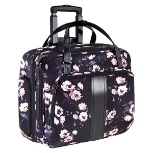 Bolsa de viaje de negocios <span class=keywords><strong>con</strong></span> <span class=keywords><strong>ruedas</strong></span> florales personalizada 15,6, bolsa de ordenador <span class=keywords><strong>portátil</strong></span> <span class=keywords><strong>con</strong></span> <span class=keywords><strong>ruedas</strong></span>, <span class=keywords><strong>maletín</strong></span> rodante, bolsa de equipaje de vuelo - Product Image 1