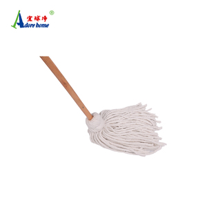 Giá Rẻ Cotton Du Thuyền Lau Với Tay Cầm Bằng Gỗ Làm Sạch Lau Ướt Lau - Product Image 5