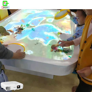 Machine de jeu de projecteur Table de sable magique équipement d'amusement pour enfants <span class=keywords><strong>logiciel</strong></span> synthétique de projection interactive - Product Image 2