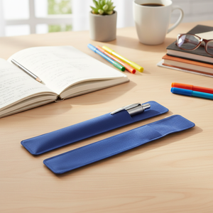 Astuccio per matite SACK BLUE PEN, 160 mm di altezza, Nuovo Prodotto - Product Image 3