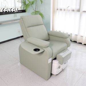 YATAI Luxus Maniküre Pediküre <span class=keywords><strong>Massage</strong></span> stuhl Hochwertige PU Leder Spa Pediküre Verstellbare Sitz Rückenlehne Nagel Salon Beauty - Product Image 3