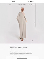 Robe en jersey essentielle pour femmes Sharut, robe moulante, robe intérieure à manches longues, abaya avec des caractéristiques respirantes pour le Ramadan Merrachi