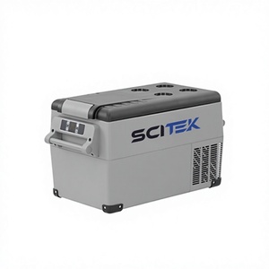 Refrigerador de coche de diseño eficiente y ecológico de SCITEK 32/42/52L -20 ~ 20 ℃ para transporte de ingredientes preciosos/medicina - Product Image 1