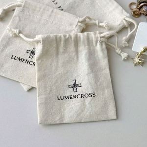 Manufacturer Custom Canvas Drawstring Bag <b>Printed</b> Logo Pulling Rope Model ZXY100604 for Advertising Use Universal Packaging - Product Image 6