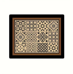 ฉนวนกันความร้อนกันน้ำมันระดับไฮเอนด์สำหรับฤดูร้อนใช้ซ้ำได้เสื่อสีแบบกำหนดเองหนา8มม. เรียบง่ายทันสมัย - Product Image 4