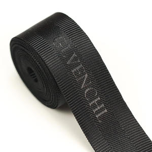Custom Logo Embossed Multi-Printing Customizable High Quality Polyester Grosgrain Satin <b>Ribbon</b> for Gift Packaging Wholesale - Product Image 3