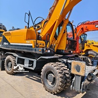 Mesin Bekas Hyundai Korea Asli Jam Operasi Rendah 21 Ton Hyundai 210W-9 Excavator Bekas Kondisi Prima