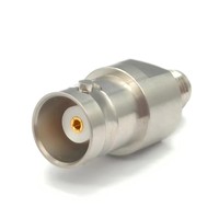 Connecteur coaxial CYXS BNC/SMA-KKG1RF, tête femelle BNC vers tête femelle T-SMA, adaptateur à contact plaqué or, 50 Ohm, 10 MHz-18 GHz RF