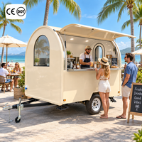Remorque alimentaire pour pizza sur mesure Etodevice de 8,2 pieds, cuisine mobile entièrement équipée, camion de restauration
