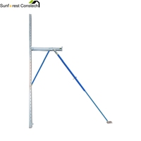 Échafaudage en mousse de béton isolante ICF haute résistance avec barre de protection triangulaire renforcée