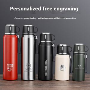 <span class=keywords><strong>Grande</strong></span> <span class=keywords><strong>Capacité</strong></span> Portable En Acier Inoxydable Bouteille D'eau Gobelet Isotherme Fiole À Vide <span class=keywords><strong>Thermos</strong></span> avec Nouveau Design Couvercle Sports Drinkware - Product Image 3