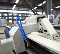 Machine à découper automatique à coupe transversale ZZCHRYSO 5 mètres cubes/heure pour l'usine d'emballage du bois