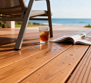 ไม้พลาสติกรีไซเคิลและแผ่นพลาสติก |   ปรับแต่งได้ <span class=keywords><strong>ท</strong></span>นทาน คล้ายไม้ |   สำหรับพื้นระเบียงกลางแจ้ง กระถางต้นไม้ โต๊ะ - Product Image 1