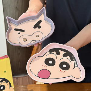 จานเซรามิคลายการ์ตูนเครยอนชินจัง จานอาหารเด็ก จานเสิร์ฟอาหาร ดีไซน์ใหม่ประจำฤดูใบไม้ร่วง ปี 2025 - Product Image 4