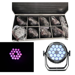 Đèn <span class=keywords><strong>Par</strong></span> LED RGBW 18*10W IP65 chống nước 4 trong 1, giá tốt nhất của nhà sản xuất, dùng cho sân khấu ngoài trời, sự kiện, ánh sáng DJ - Product Image 4