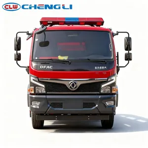 Camion de lutte contre l'incendie à eau et mousse CLW Dongfeng 4x2, véhicule de secours d'urgence manuel, camion de pompiers à vendre - Product Image 2