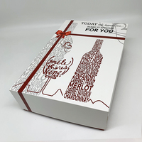 Cajas de Embalaje de Cartón Rígido con Laminación Mate Personalizables para Vino Tinto, Whisky y Sets de Regalo de Refrescos