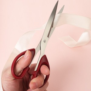 Màu Đỏ 180Mm Cắt Kéo Kích Thước Trung Bình Không Gỉ Làm Bằng Tay Đa Mục Đích Sinh Viên Văn Phòng Phẩm Văn Phòng Phẩm Nguồn Cung Cấp - Product Image 2