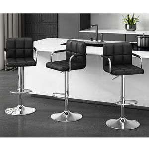 Chaises de <span class=keywords><strong>bar</strong></span> nordiques, meubles de comptoir pas chers, pivotantes, en métal, avec dossier en cuir, modernes, luxueuses, tabourets de <span class=keywords><strong>bar</strong></span> hauts <span class=keywords><strong>pour</strong></span> <span class=keywords><strong>table</strong></span> de <span class=keywords><strong>bar</strong></span> - Product Image 6