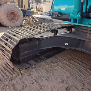 Excavadora Kobelco SK200 de Color Verde Azulado, Equipo de Construcción Pesado Usado, Incluye Bomba Hidráulica, Cilindro y Motor - Product Image 4