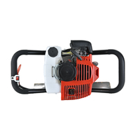 Tarière thermique portative 2 temps à essence 52 cm³ pour le jardinage, l'agriculture et la plantation d'arbres