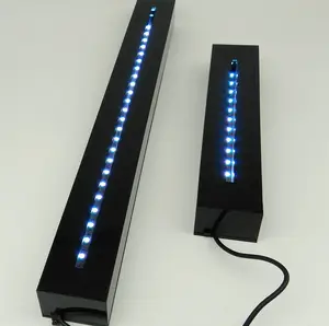 亚克力展示柜透明亚克力发光二极管展示盒，带灯和遥控器