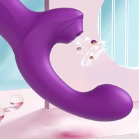 Puissant Vibromasseur à Succion Clitoridienne pour Femme, Stimulateur Clitoridien Torsadé à Doigt, Jouets Sexuels pour Femmes Adultes