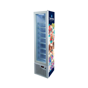 Réfrigérateur vertical Meisda SD105 avec porte vitrée, congélateur 105L pour la présentation d'aliments surgelés, usage en restaurant SD105 SD105 - Product Image 5