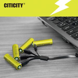 Batería Recargable Ecológica CITICITY 10440 C720-H(pro) 600mAh, Carga USB en 1 Hora, 1200 Ciclos, Ampliamente Utilizada para Productos de Aficionados - Product Image 2
