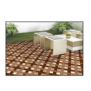 Tuiles de dalle de porcelaine à haute brillance 300x300mm Carreaux de stationnement en céramique pour exportateur et fournisseur mondiaux d'Inde