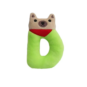 Jouets pour animaux de compagnie, jouets sonores anti-plumes, 26 lettres anglaises, jouets sonores en peluche, vente en gros de jouets pour chiens - Product Image 4