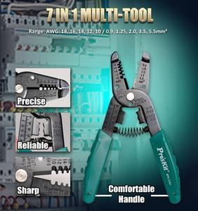 Kit d'outils de <span class=keywords><strong>technicien</strong></span> Pro'sKit PK-2009H métrique 220 V pour l'assemblage de machines de construction d'électricien Aviation et entretien de navires - Product Image 4