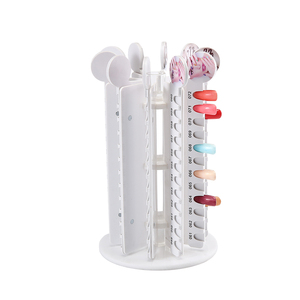 Expositor Giratorio de 120 Colores para Muestras de Uñas, Carta Comparativa de Colores, Herramienta de Manicura para Exhibición de Esmaltes en Gel de Salón - Product Image 1