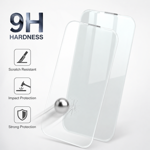 Protection d'écran en verre trempé 9H anti-choc HD transparente super grande taille 3D pour 17 Pro Max 17 Air - Product Image 6