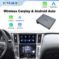 WZIN-5 Joyeauto 2020-2024 Infiniti Q50 Écran de rétroviseur sans fil Apple CarPlay Android Auto Module d'écran de rétrofit avec caméra AHD