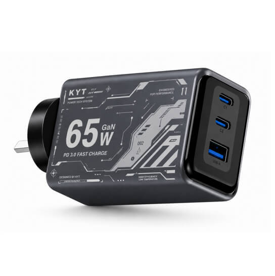 KYT 65W Usb-c Power Adapter Fast Charging Pd Wall Charger