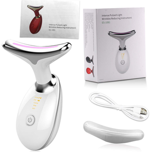 Kırışıklık giderici renk ile titreşim ile çok fonksiyonlu yüz boyun kaldırma masaj cilt bakımı 3/7 - Product Image 5