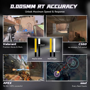 <span class=keywords><strong>Teclado</strong></span> ATTACK SHARK R85 HE con interruptores magnéticos de respuesta rápida y caja de luz personalizada, proveedor ATTACK SHARK en AliExpress <span class=keywords><strong>para</strong></span> computadoras - Product Image 4