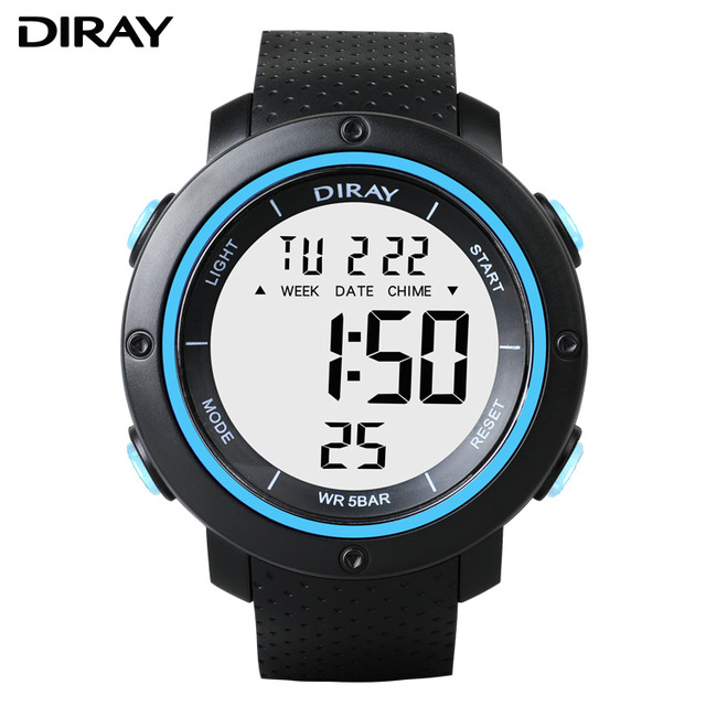 Customize China Luxury Water Resistance Sports Watch with Luminous & Alarm Digital Wrist Watch for Unisex