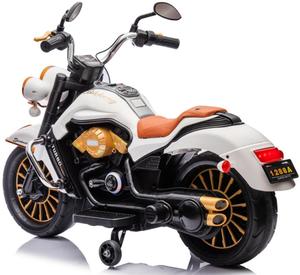 <span class=keywords><strong>Moto</strong></span> électrique pour enfants de style Harley à <span class=keywords><strong>prix</strong></span> avantageux, 12V, lumières colorées, <span class=keywords><strong>moto</strong></span> tout-terrain pour enfants avec <span class=keywords><strong>roues</strong></span> d'apprentissage - Product Image 3