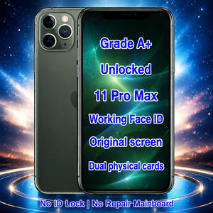 <span class=keywords><strong>iPhone</strong></span> <span class=keywords><strong>11</strong></span> Pro Max Sbloccato All'Ingrosso, Verde Mezzanotte, 512GB, Chip A13, Tripla Fotocamera, Telefono Usato per Piccoli Negozi di Telefonia, Ordine all'Ingrosso - Product Image 1