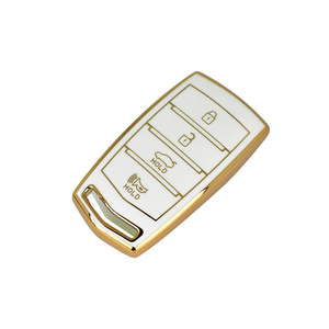 Phụ Kiện Ô Tô Nội Thất 4-Nút TPU Linh Hoạt <span class=keywords><strong>Key</strong></span> Shell Fob Bìa Mềm Chìa Khóa Xe Trường Hợp Thích Hợp Cho Genesis - Product Image 2