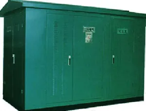 Sottostazione elettrica del trasformatore del cubicolo compatto prefabbricato all'aperto 11KV 33KV