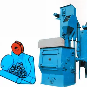 Auto Loading Tumble Belt Shot Blasting Machine / Shot Blast Cleaning Equipment Price