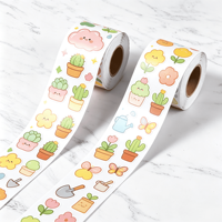 Etiquetas de Diseño Personalizado, Hoja de Etiquetas Adhesivas Impermeables con Dibujos Animados, Impresión de Etiquetas Adhesivas con Logotipo, Vinilo Troquelado, Etiquetas Personalizadas con Efecto Cáscara de Huevo
